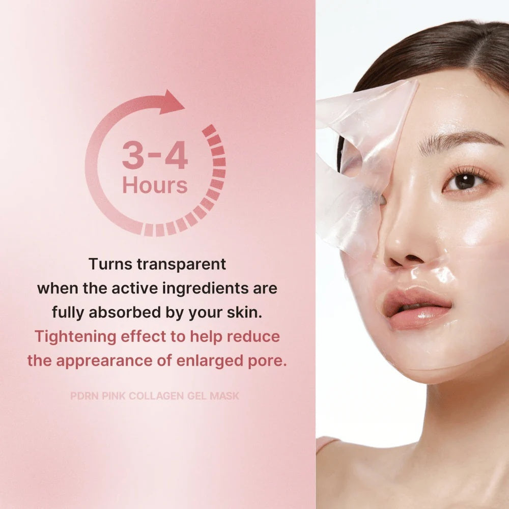 Medicube - Mascarilla en Gel de Colágeno Rosa con PDRN – Hidratación, Regeneración y Luminosidad