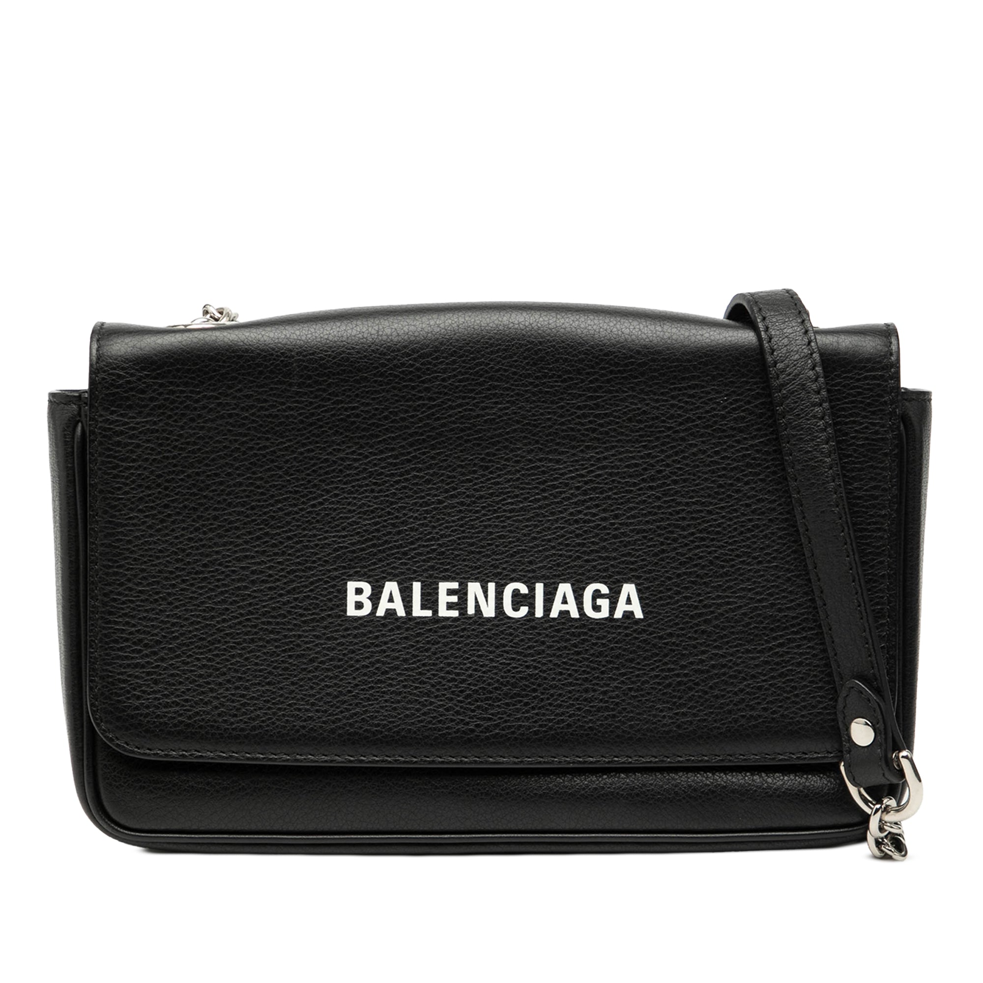 Leather Everyday Wallet on Chain