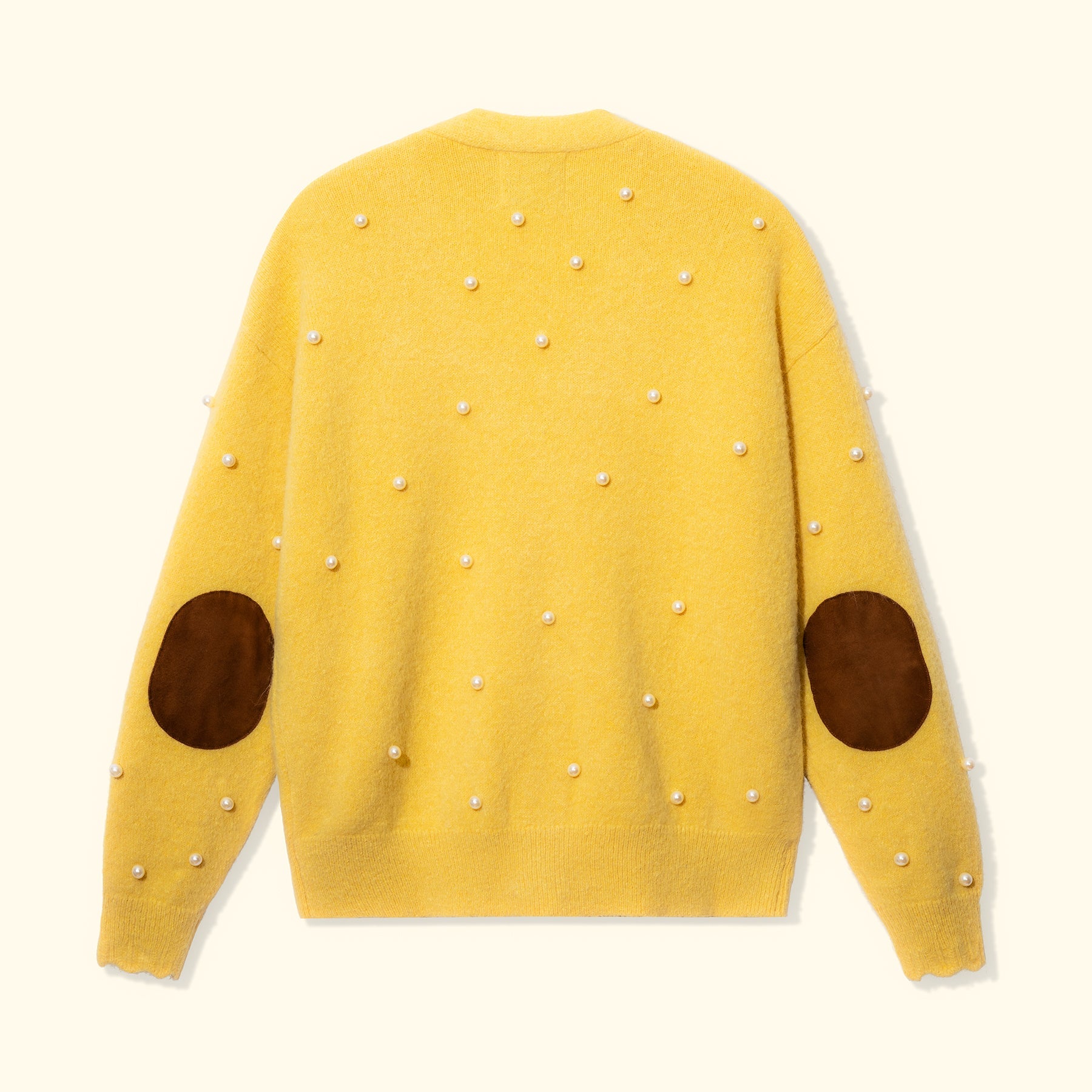 Pearl Cardigan Yellow