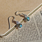 Pendientes 'Saule' de Labradorita y Plata de Ley 925