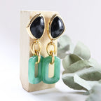 Pendientes dorados para mujer BASIL STUDIO