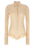 Sportmax Pera Bodysuit — Cream