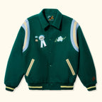 Petalers Varsity Jacket Green