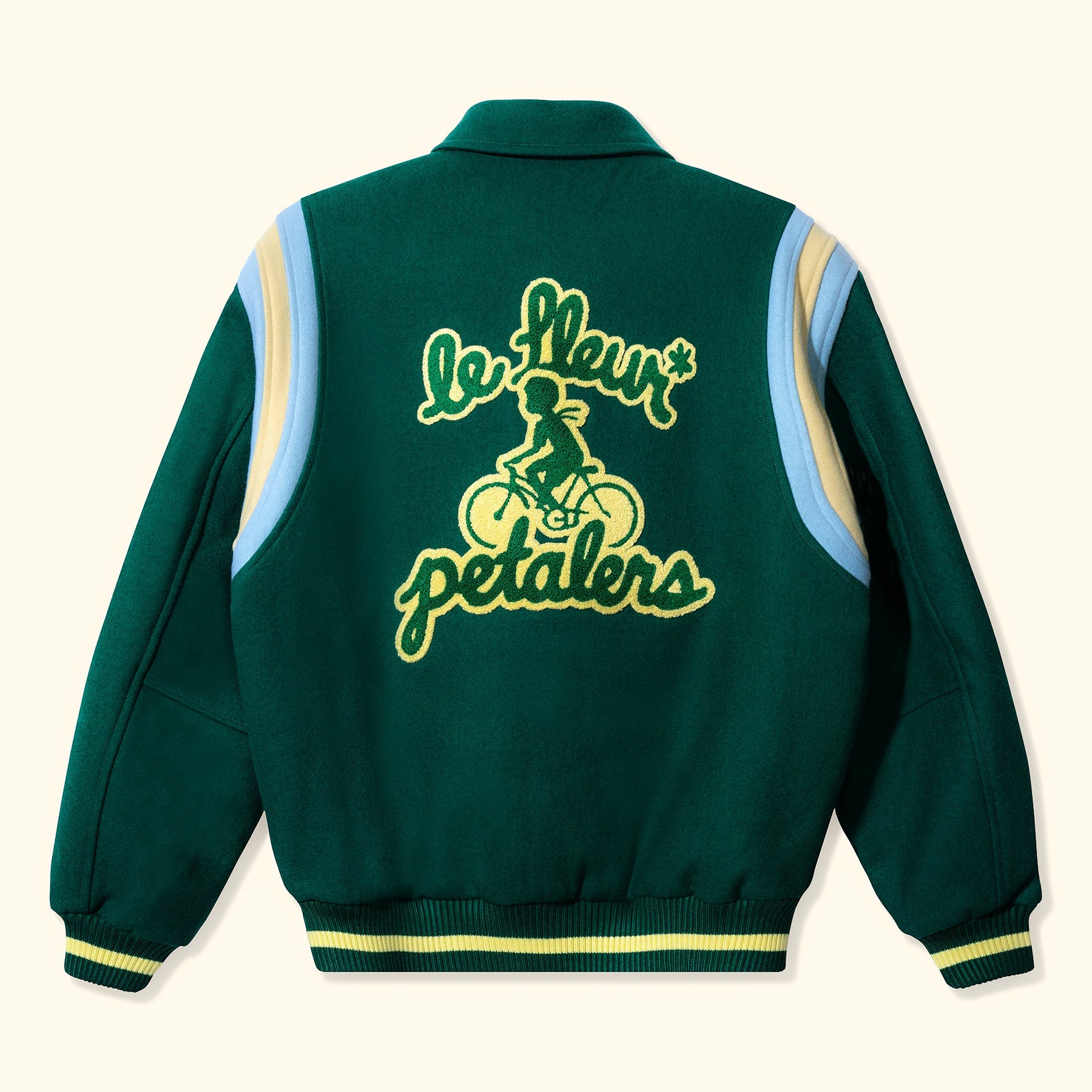 Petalers Varsity Jacket Green