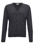 John Smedley Petworth Cardigan — Charcoal