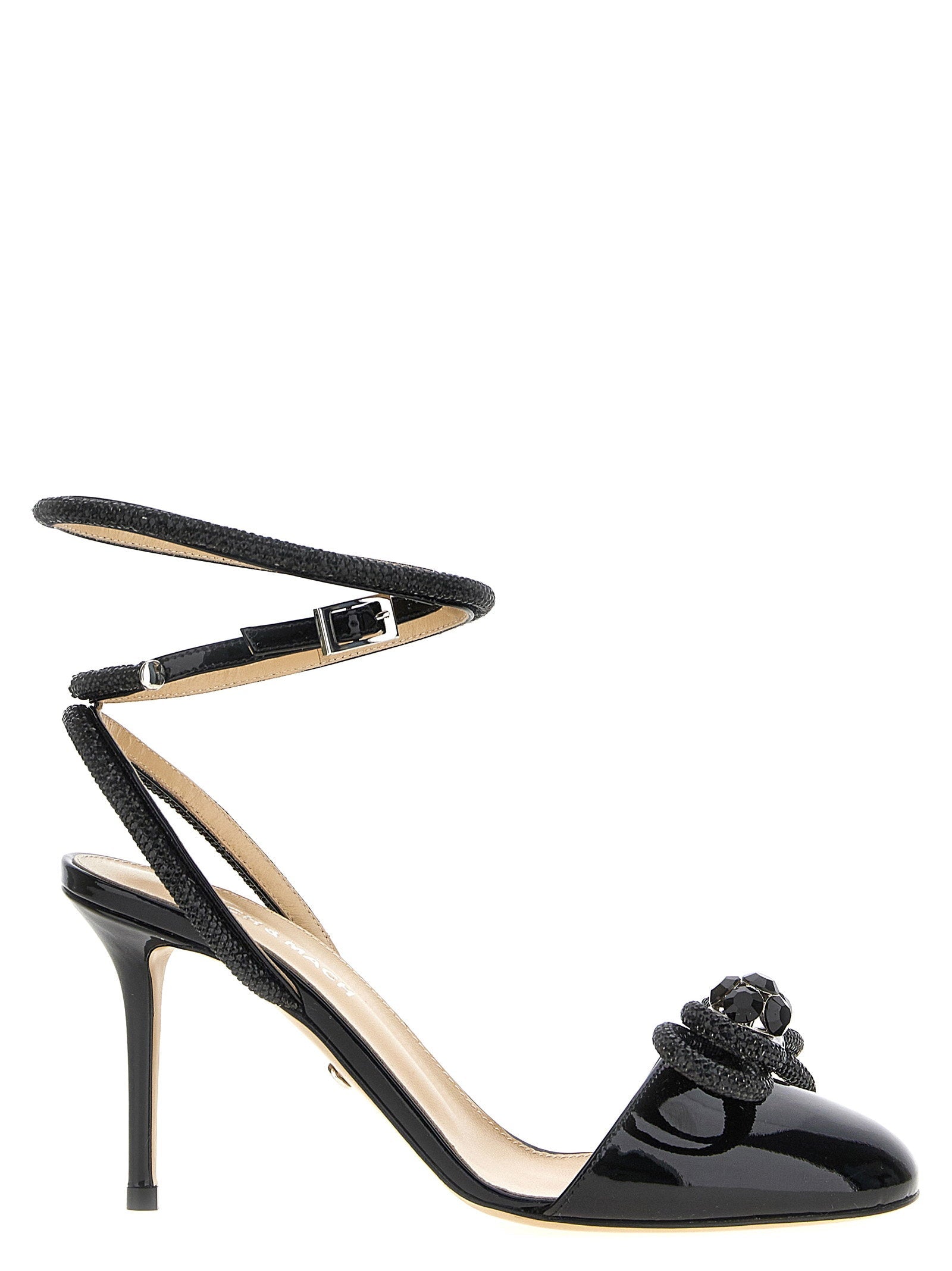 Mach & Mach Patent Leather Pumps — Black