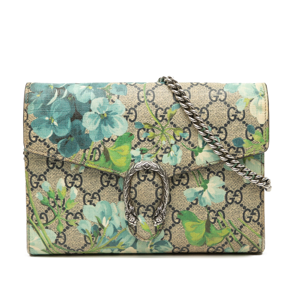 GG Supreme Blooms Dionysus Wallet on Chain