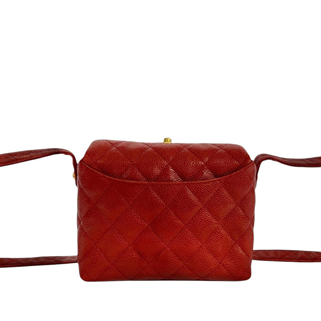 CC Quilted Caviar Crossbody