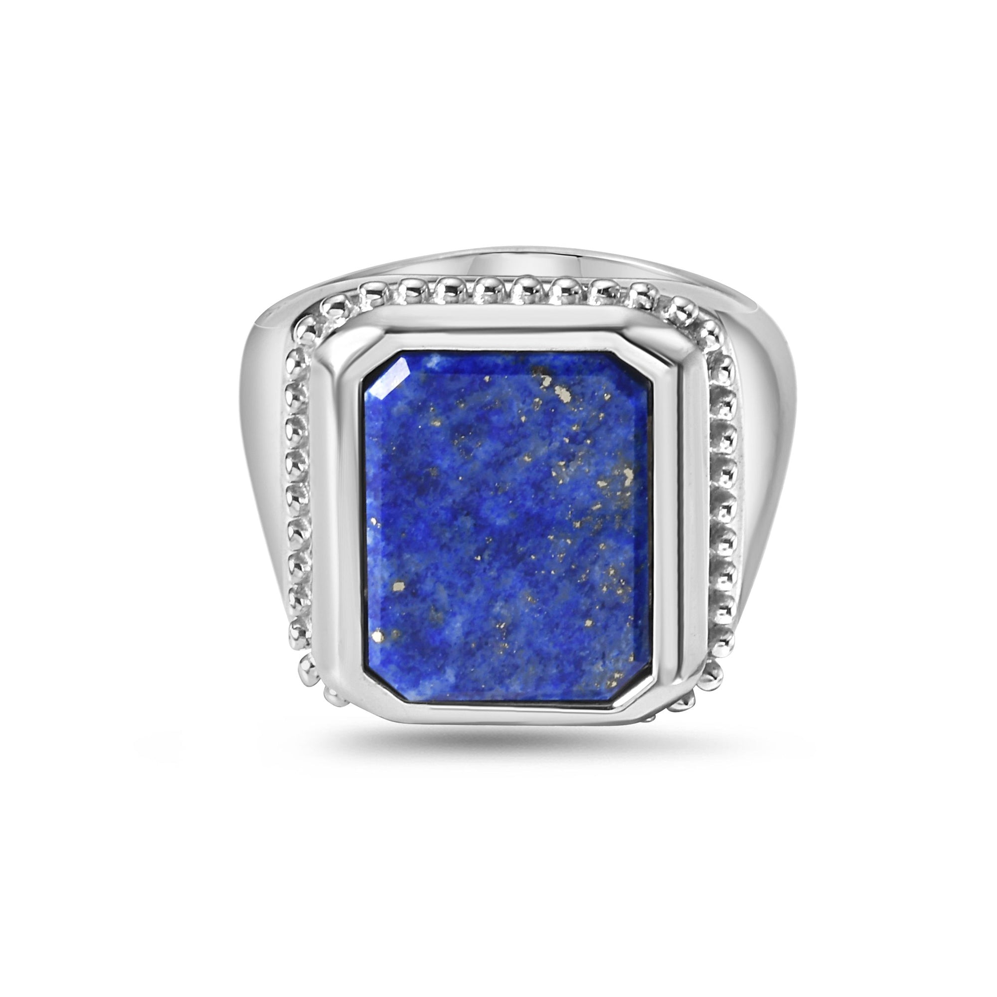 Men's Octagon Signet Ring