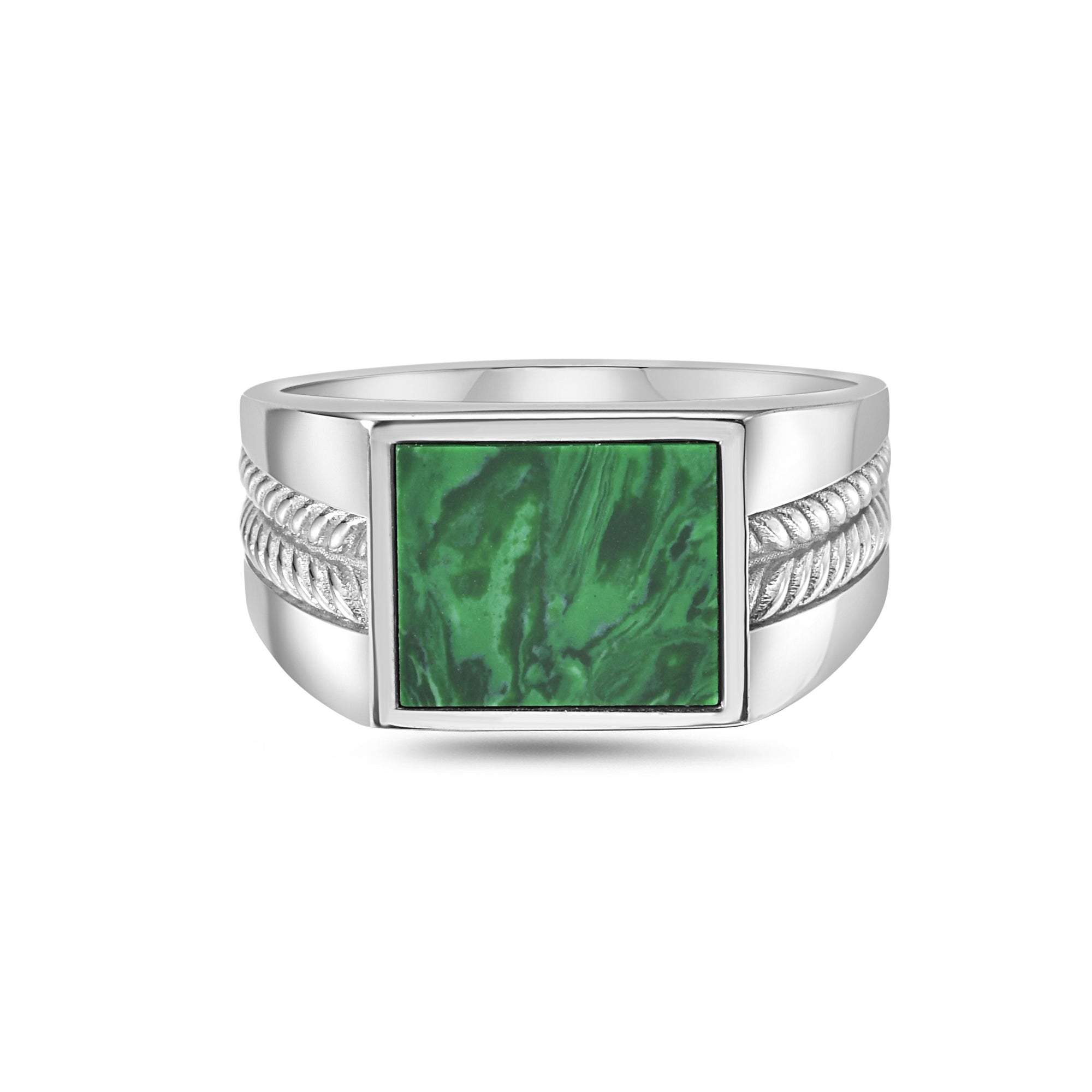 Men's Square Signet Ring