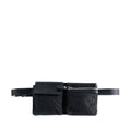 Zucca Canvas Double Pocket Belt Bag