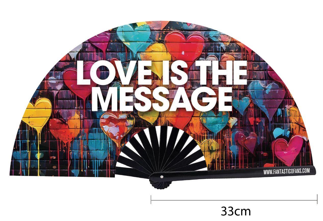LOVE is the message XL Fan