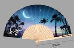 Ibiza night sky 23cm fan