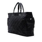 XL Quilted Coated Canvas Paris Biarritz Tote