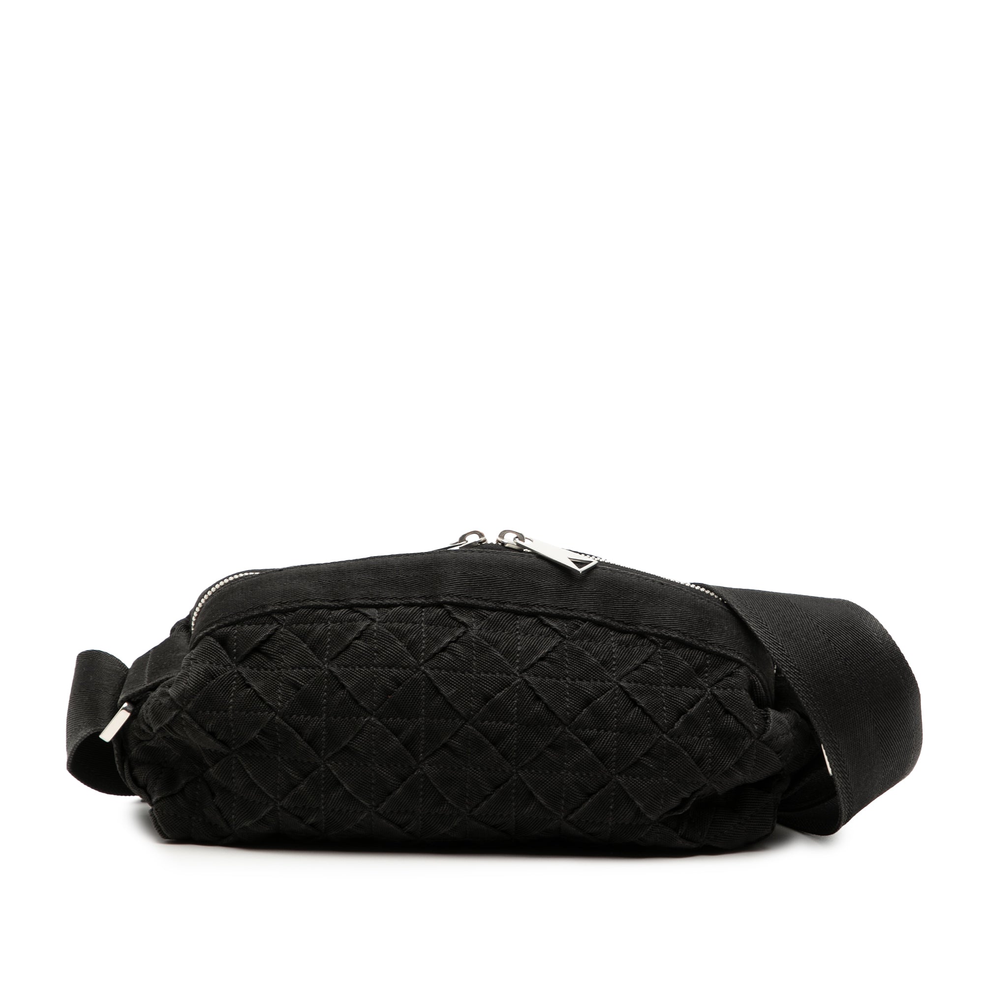 Canvas Intrecciato Webbing Belt Bag