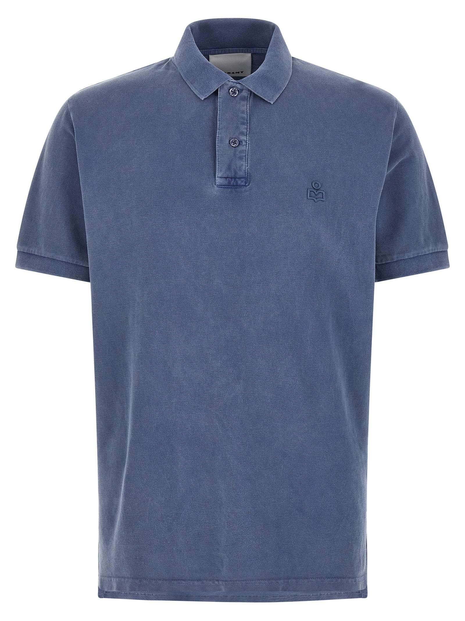 Marant Afko Polo Shirt — blue
