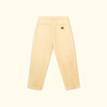 Double Pleated Trousers Cream