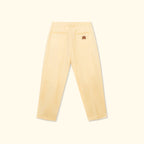 Double Pleated Trousers Cream