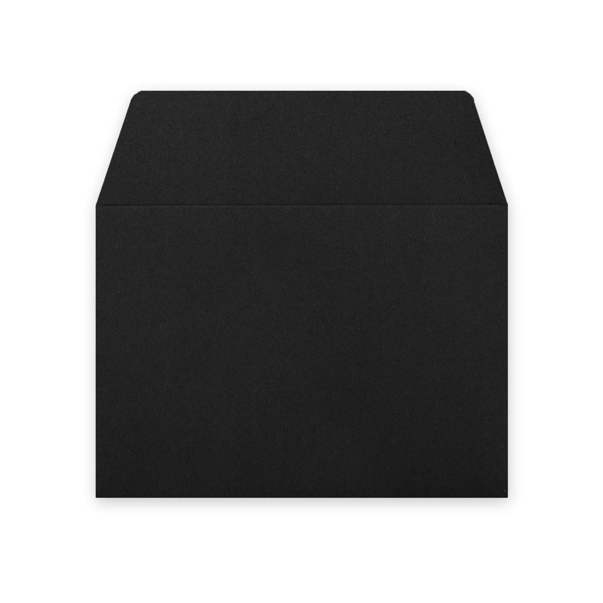 C6 Black Luxury Peel & Seal Envelope (114 x 162mm)