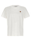Maison Kitsuné Fox Head Embroidered T-Shirt — White