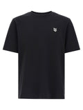 Maison Kitsuné Grey Fox Head Patch T-Shirt — Black