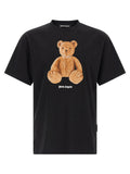 Palm Angels Bear-Print T-Shirt — Black