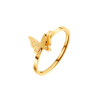Gold Butt. Ring