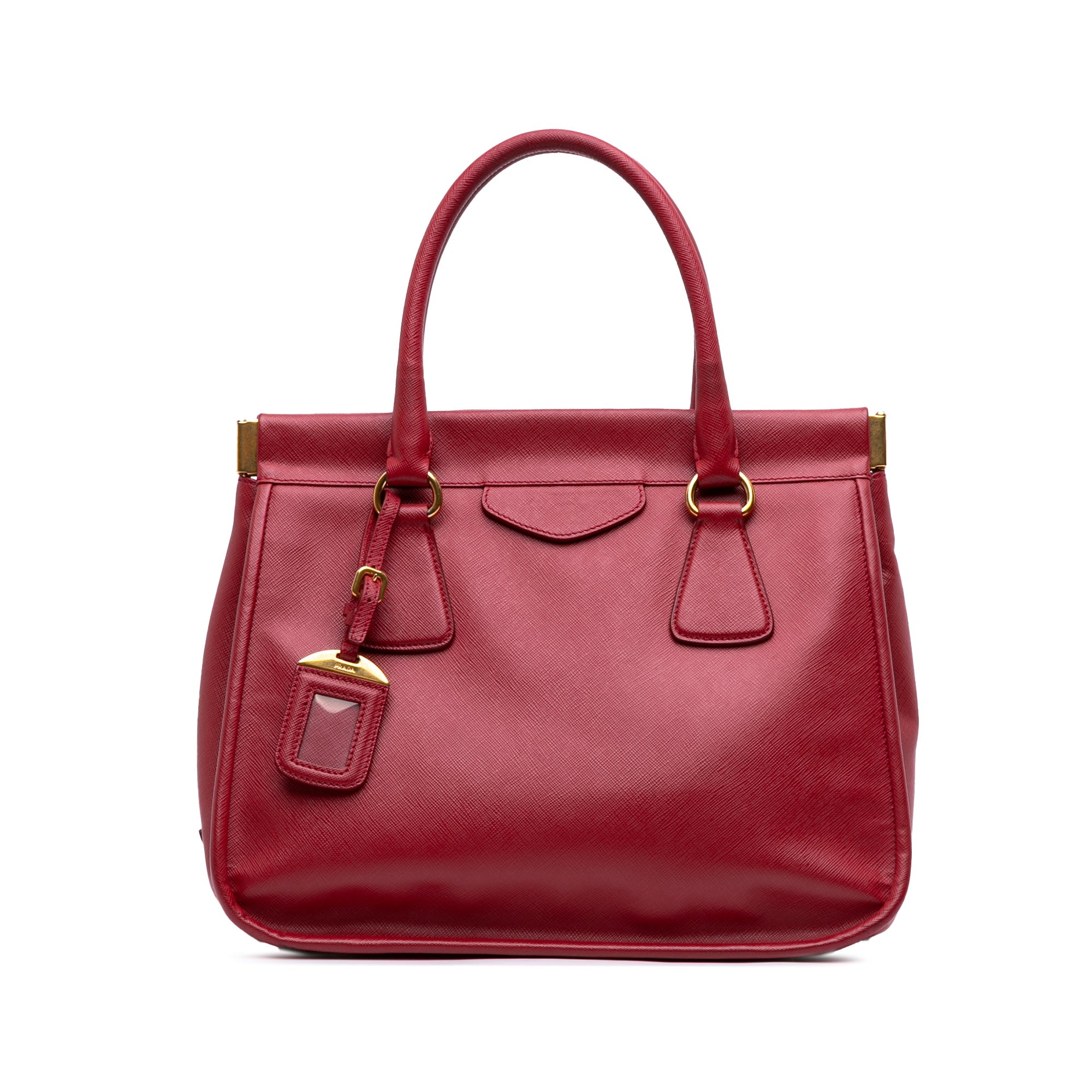 Saffiano Lux Frame Tote