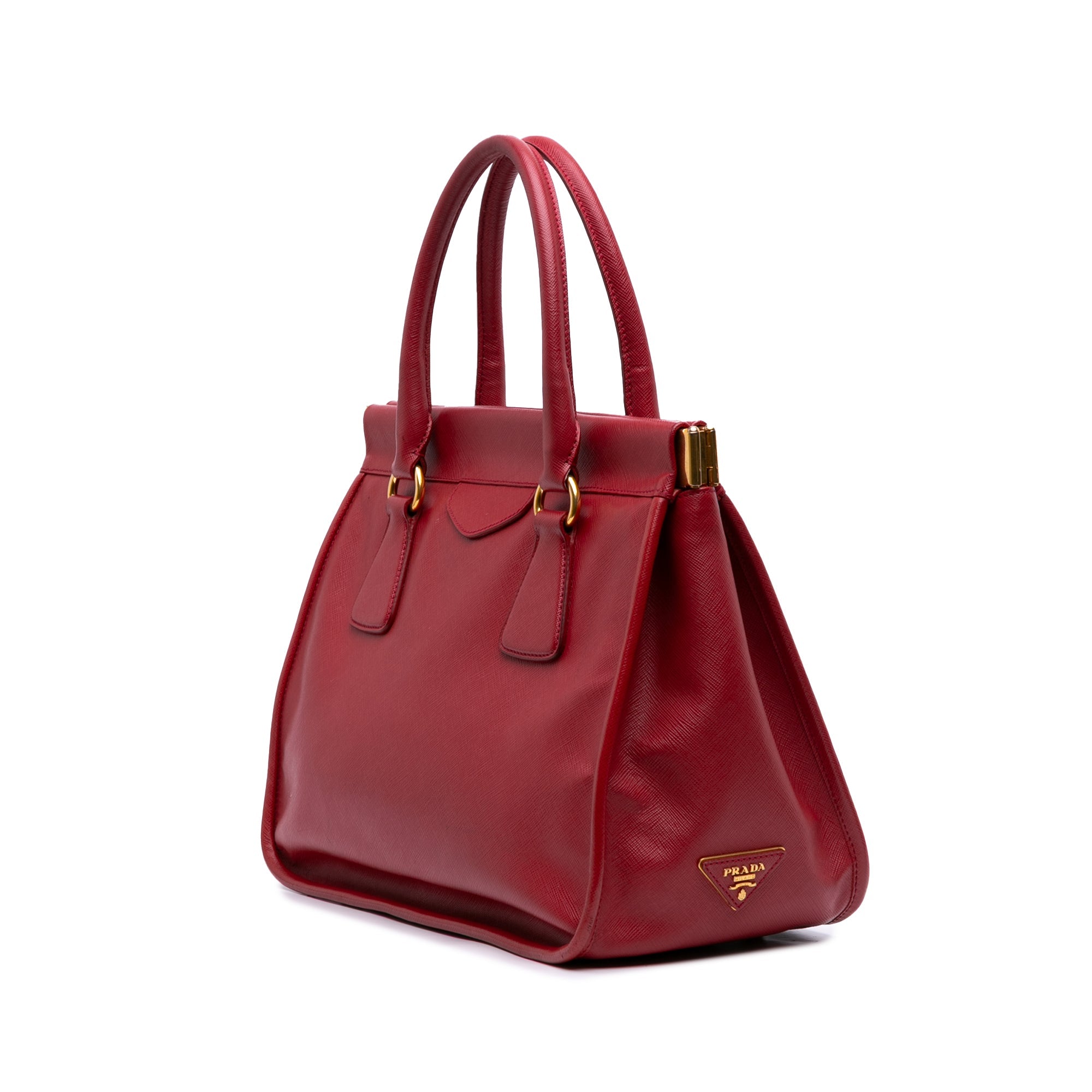 Saffiano Lux Frame Tote
