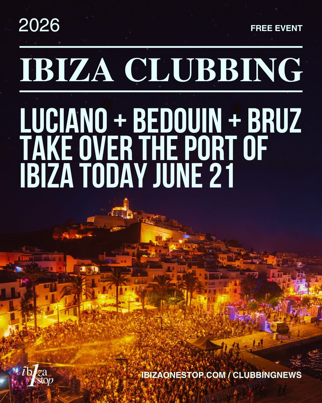 PORTSIDE Ibiza Returns Today: “For Ibiza, With Love” Brings Music, Community and Celebration to the Port