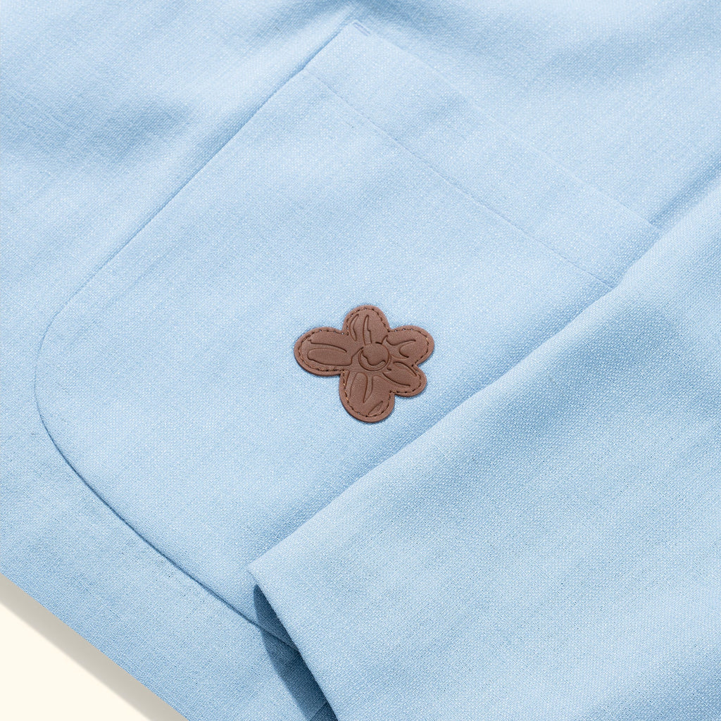 Potato Sack Jacket Blue