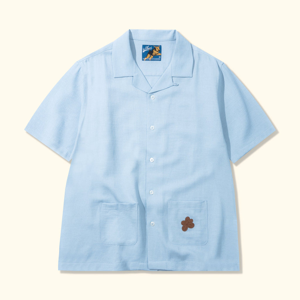 Potato Sack Shirt Blue