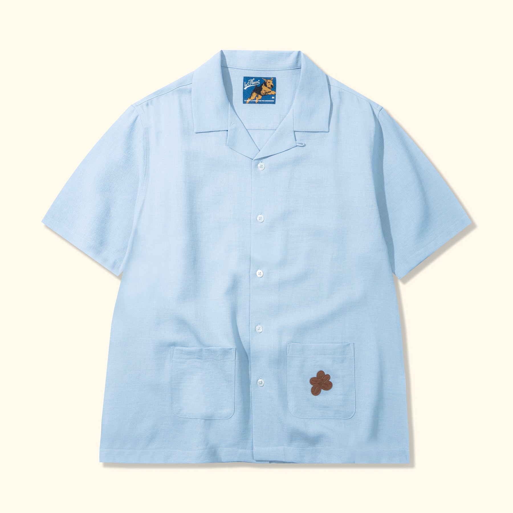 Potato Sack Shirt Blue