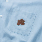 Potato Sack Shirt Blue