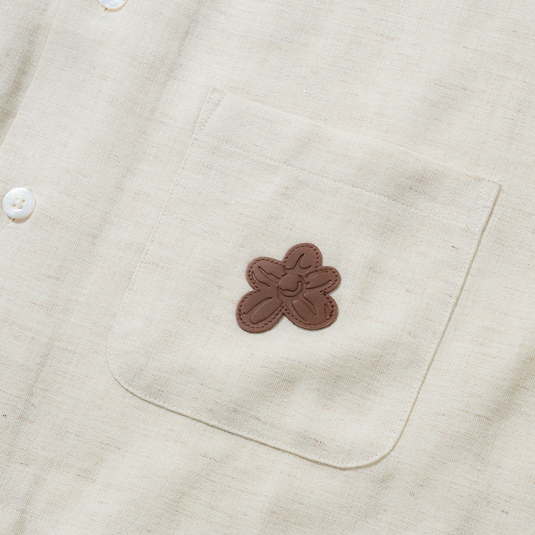 Potato Sack Shirt Cream