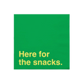 "Snacks" napkins By Prank-O (As Seen on Shark Tank)