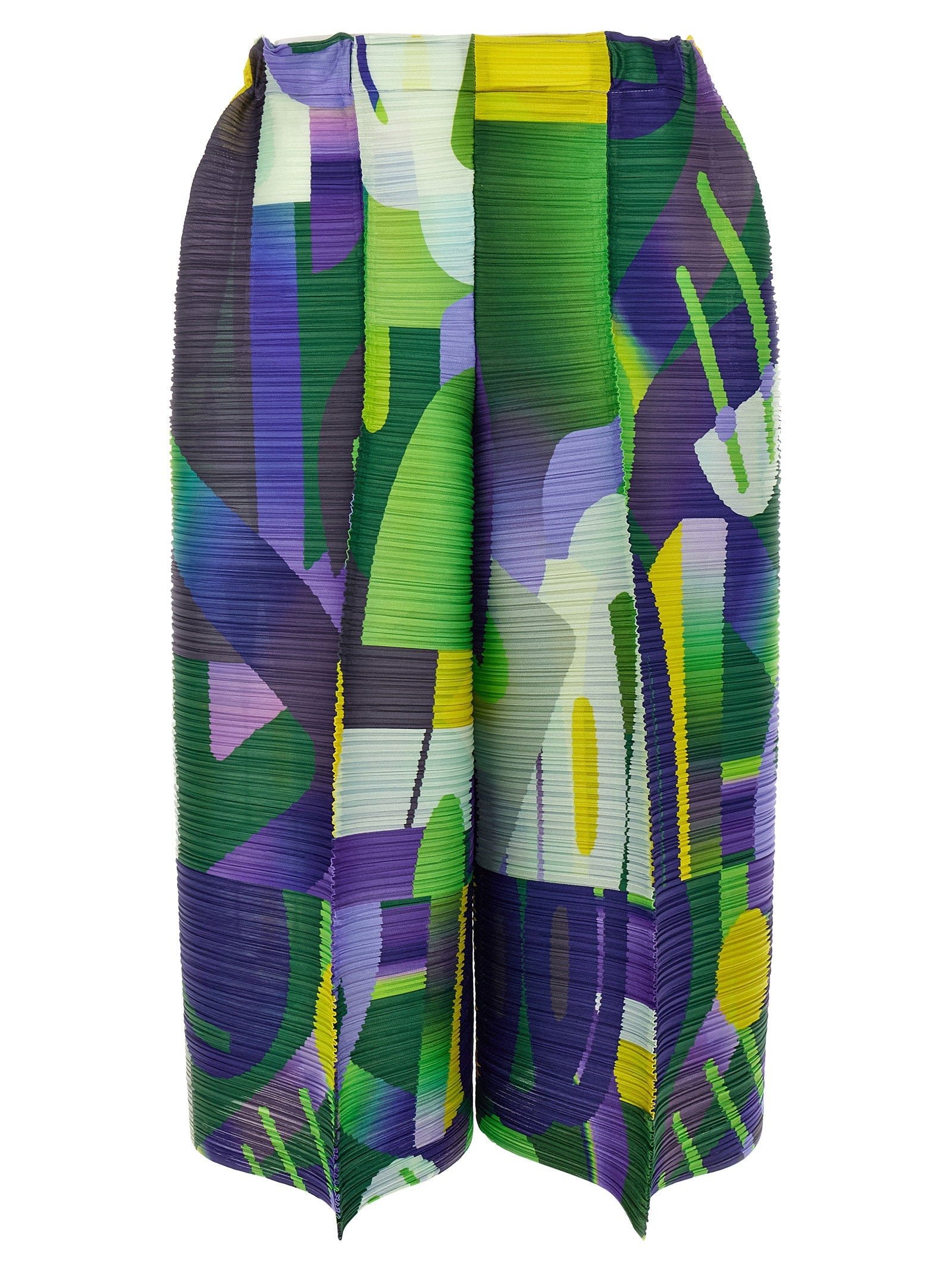 Pleats Please Issey Miyake Playground Pants — Multicolor