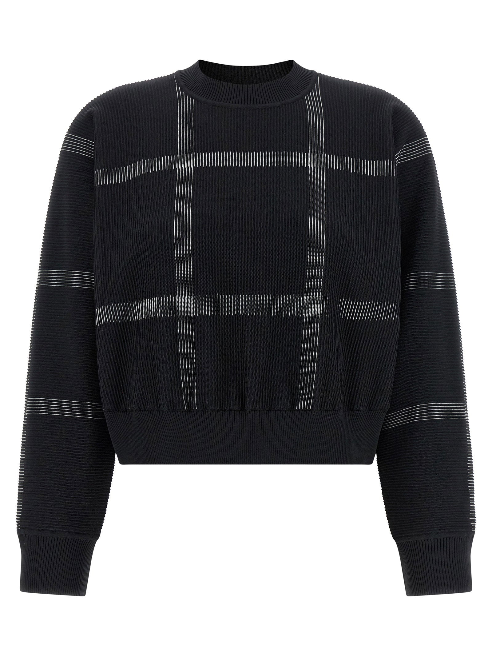 Pleats Please Issey Miyake Sweater — Black