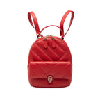 Leather Serpenti Cabochon Backpack