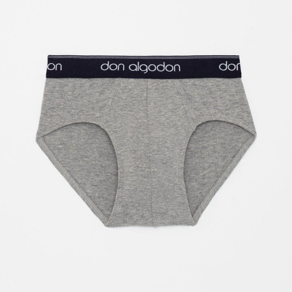 Don Algodon Kids | Pack 12 Slips Lisos para Niño | Calzoncillos Transpirables