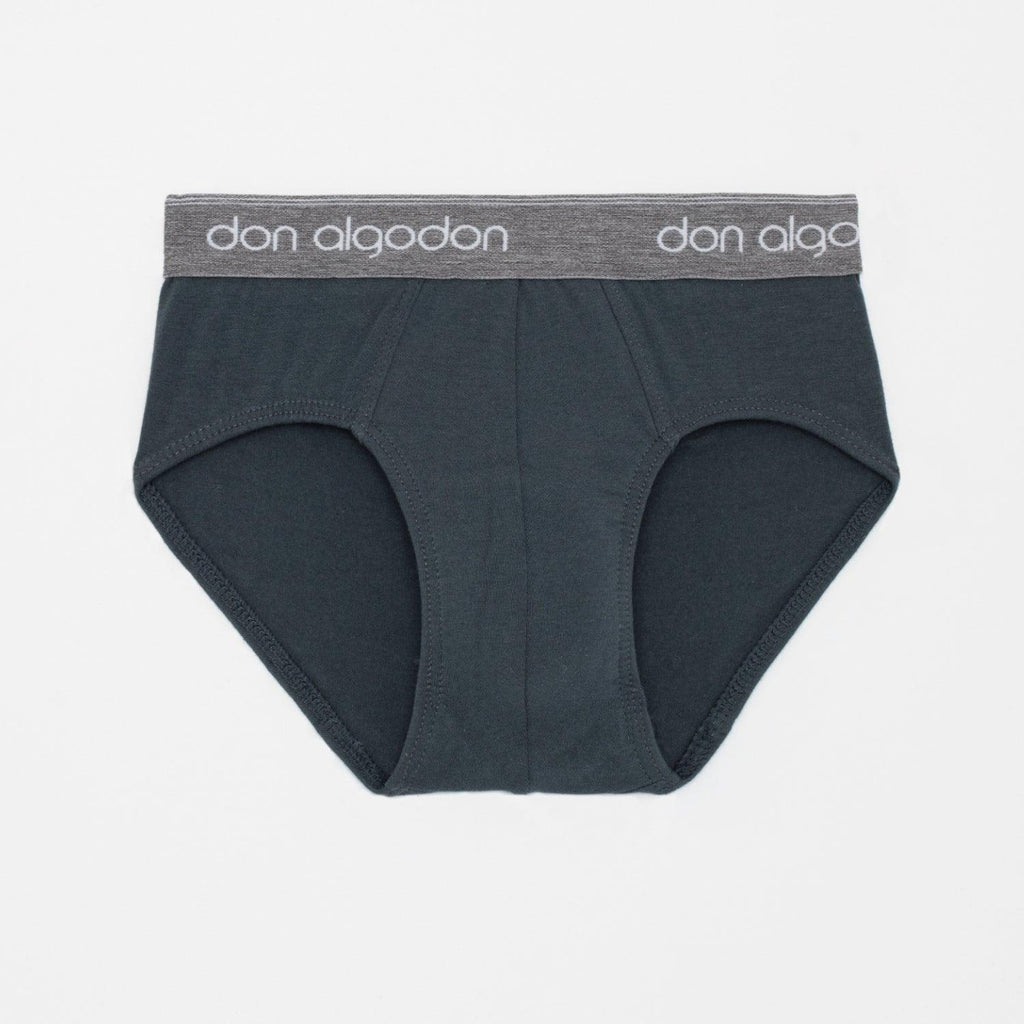 Don Algodon Kids | Pack 6 Slips Lisos para Niño | Calzoncillos Transpirables