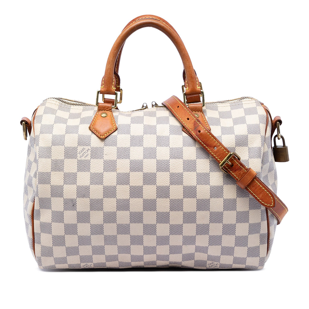 Damier Azur Speedy Bandouliere 30