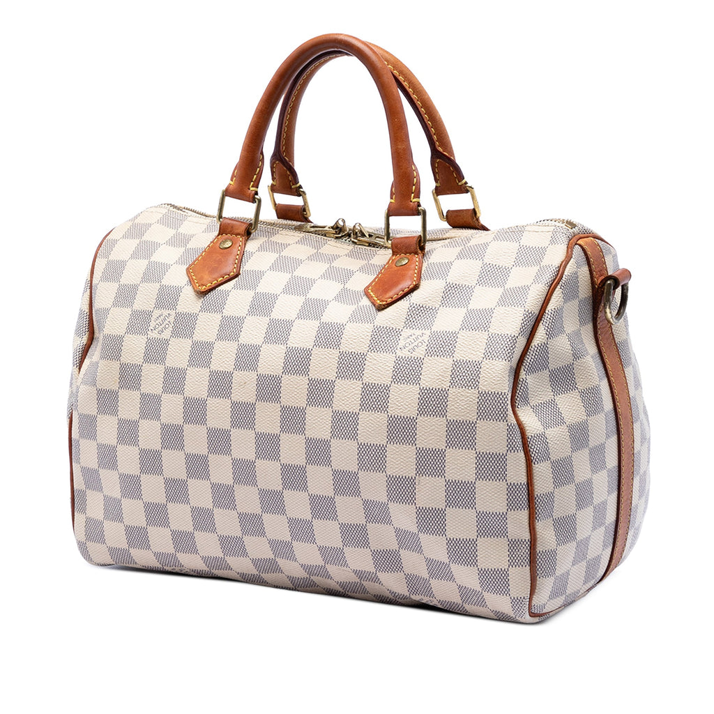 Damier Azur Speedy Bandouliere 30