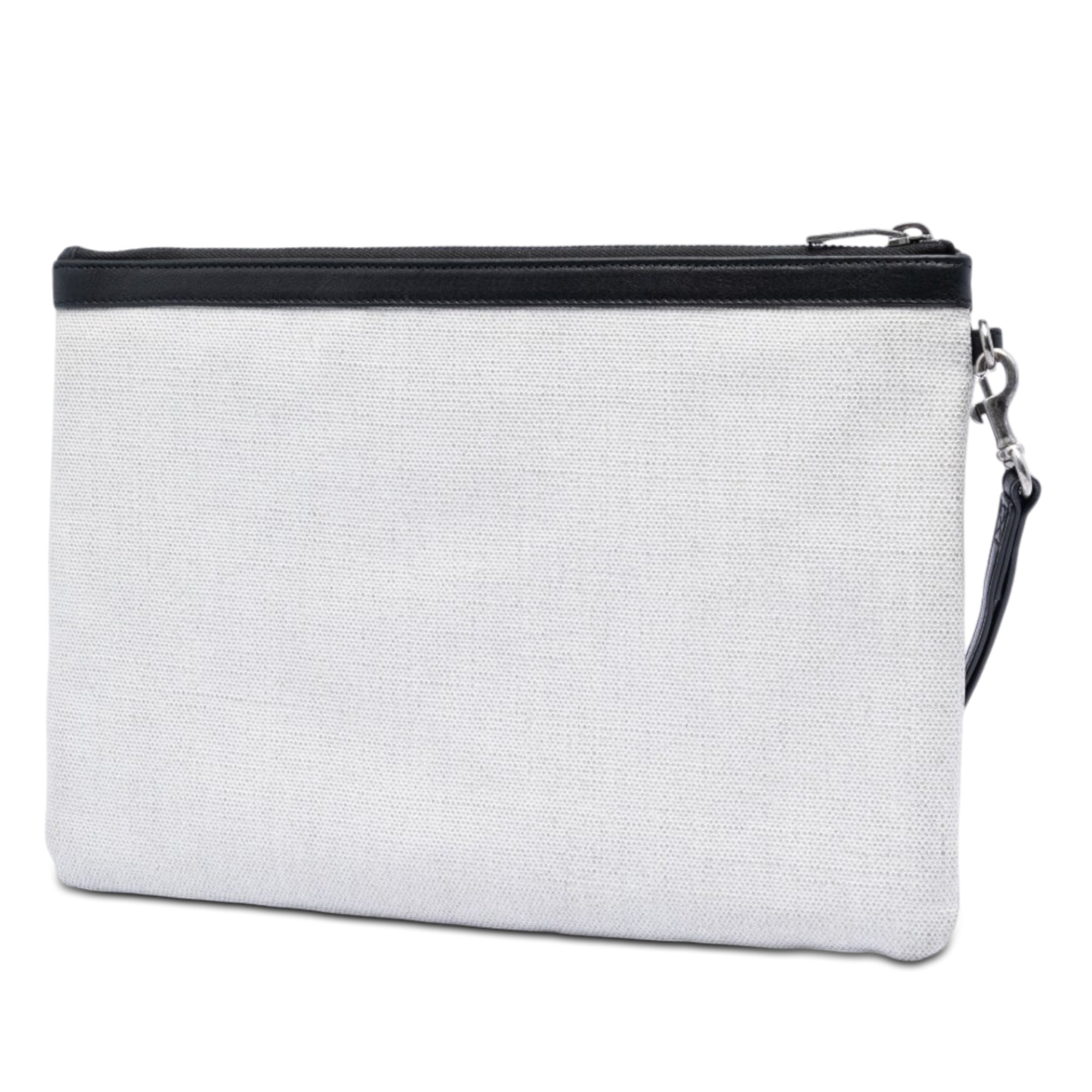 Canvas Rive Gauche Wristlet Clutch