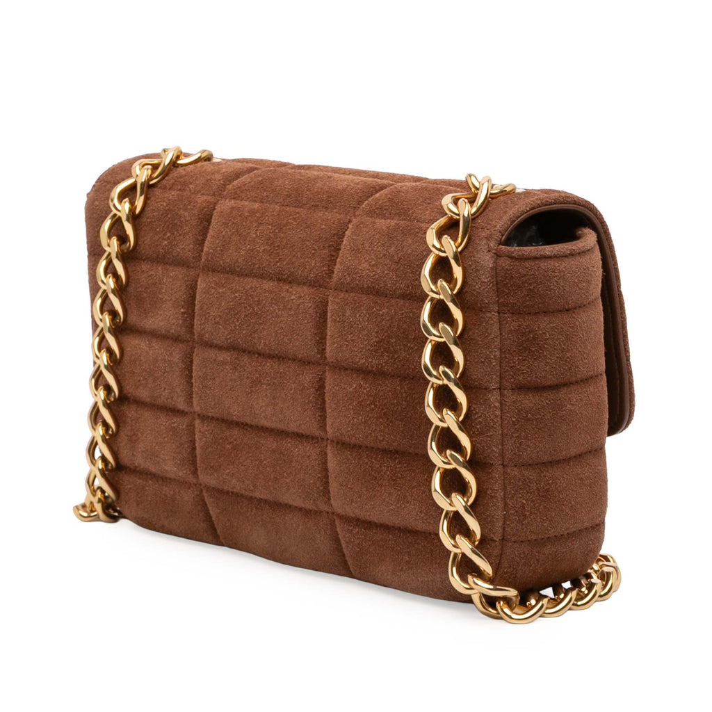 Suede Monochrome Shoulder Bag