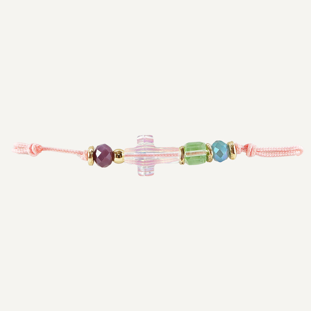 Pulsera cruz ajustable SWAROVSKY