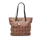 Saffiano Diamond Print Tote