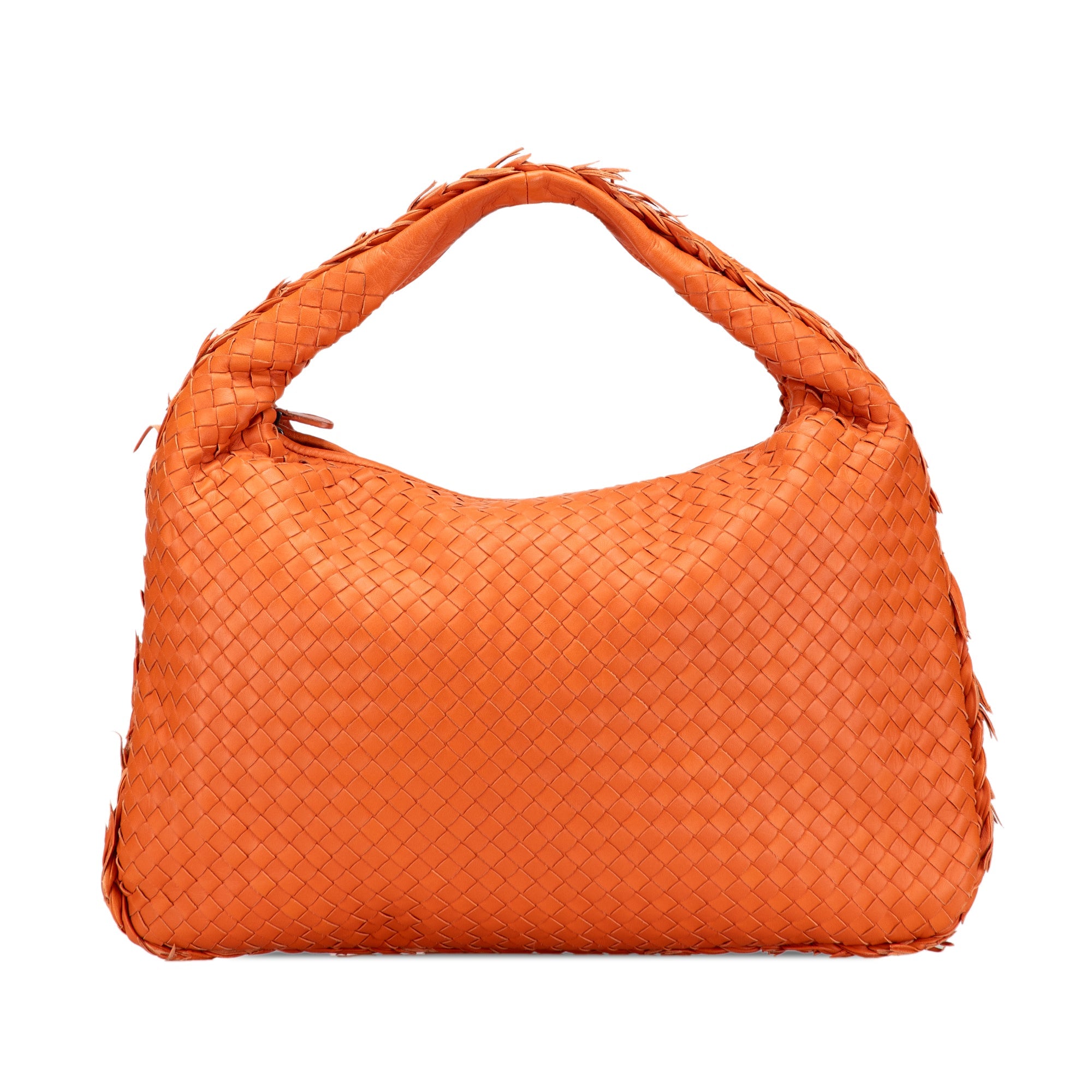 Medium Nappa Intrecciato Fuzzy Veneta Hobo