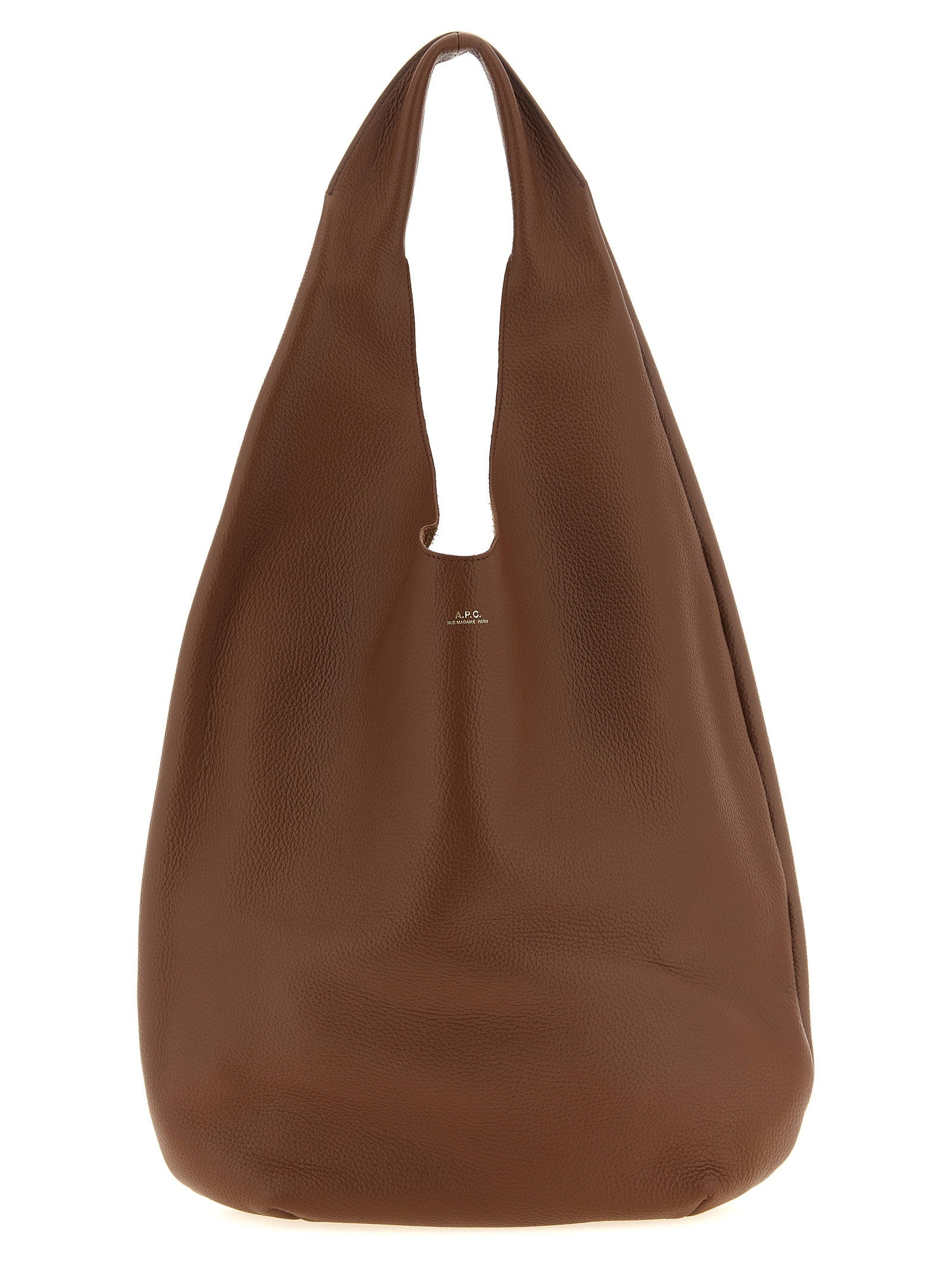 A.p.c. Le Neige Shoulder Bag — Brown