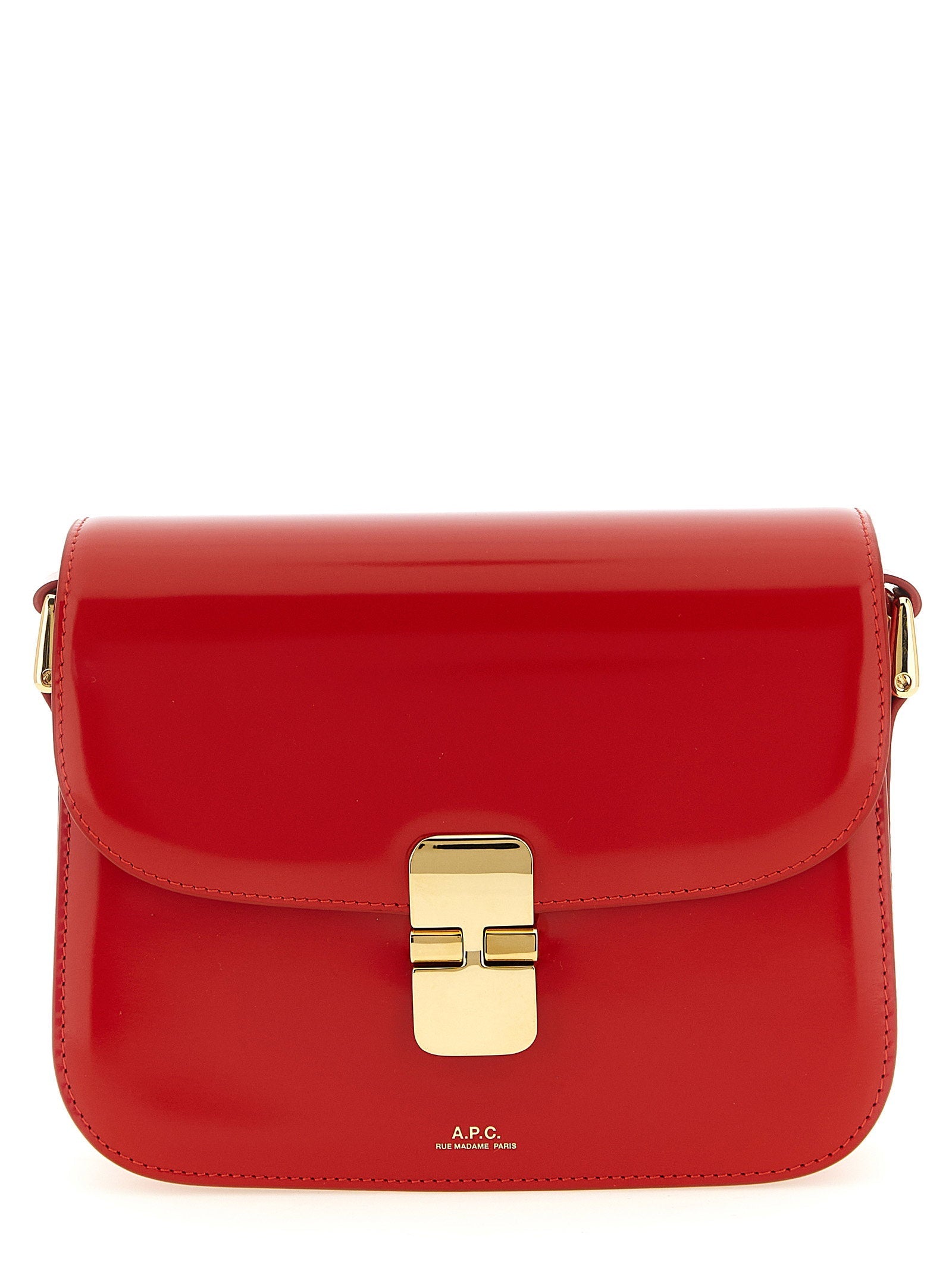 A.p.c. Shoulder Bag — Red